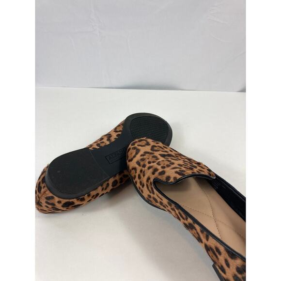Alfani Oceanaa Step N Flex Leopard Cheetah Print Calf Hair Loafers Flats size 7M - Picture 7 of 7
